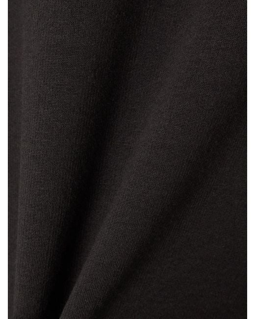 Lemaire Black Wool And Cotton-Blend Zip-Up Sweater