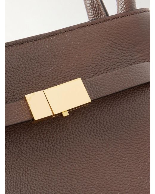 Sac À Main En Cuir Texturé The New York Small DeMellier London en coloris Brown