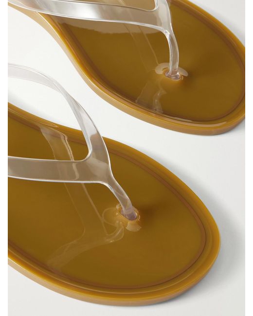 Christopher Esber White Jo Pvc Flip Flops