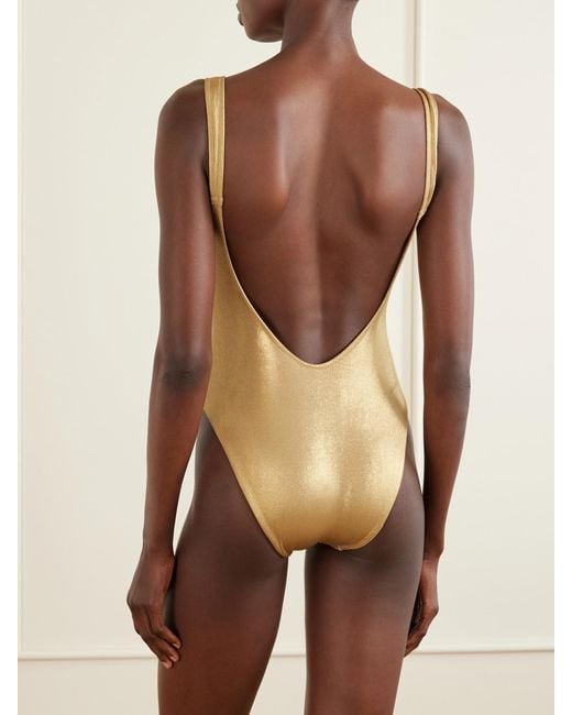 SARA CRISTINA White Embellished Swimsuit