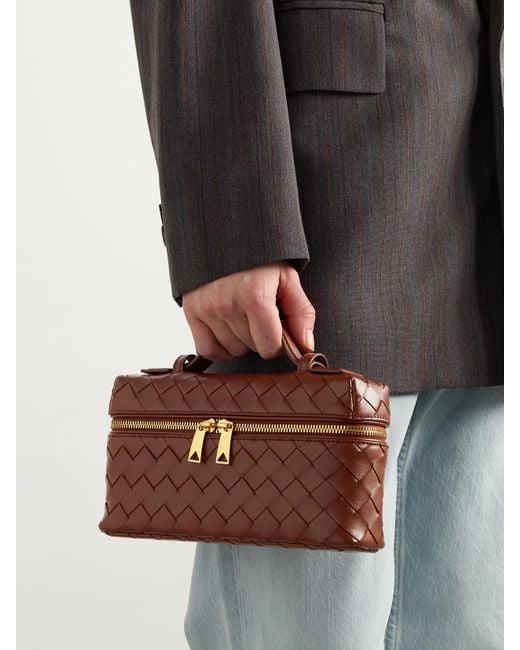 Bottega Veneta Brown Bang Bang Intrecciato Leather Tote
