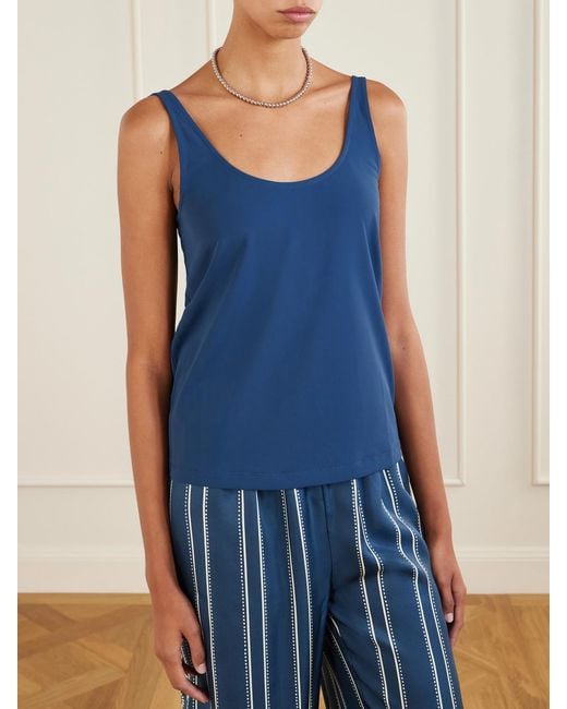 Eres Blue Anae Stretch-Jersey Tank