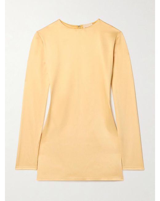 Khaite Natural Vlad Satin Top