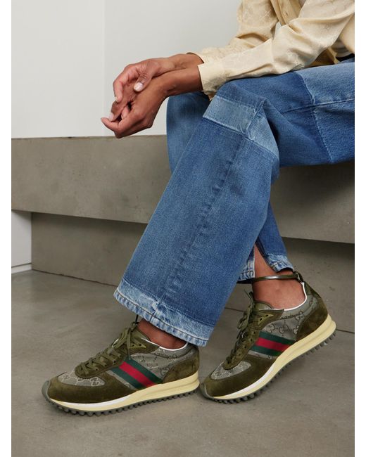 Gucci Green Re-Motion Sneaker