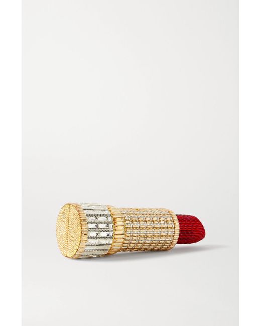 judith leiber lipstick clutch
