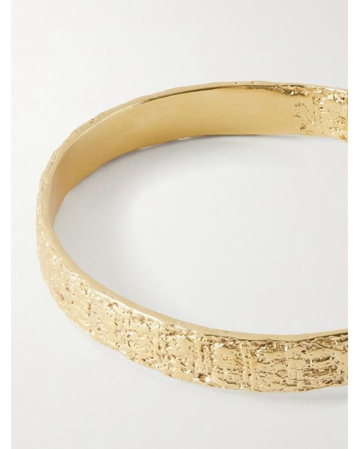YSSO Metallic Labyrinth-Plated Cuff