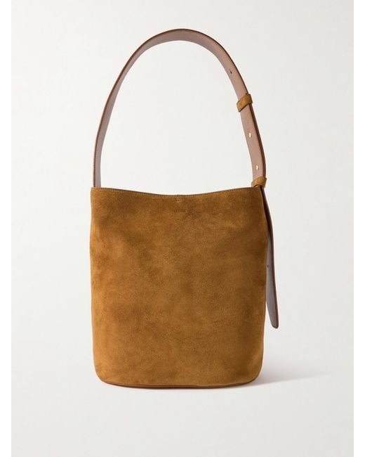 LIE STUDIO Natural Norma Suede Tote