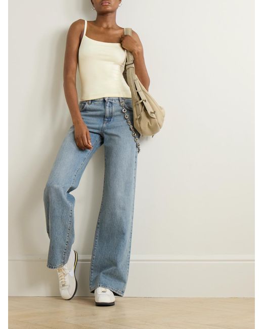 ÉTERNE Natural Tanktop Aus Stretch-Modal-Jersey