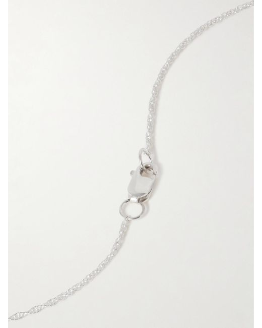 Sophie Buhai White Tiny Egg Kette Aus