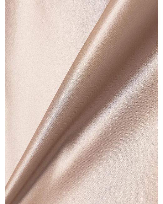 Spanx Brown Shape Satin-X Open-Bust Mid-Thigh Bodysuit