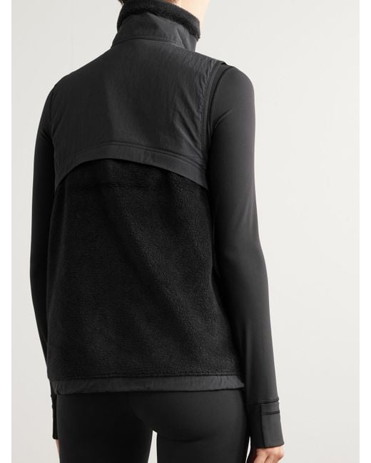 lululemon athletica Black Fleece And Glyde Shell Vest