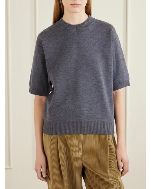 Rohe Blue Merino Wool Sweater