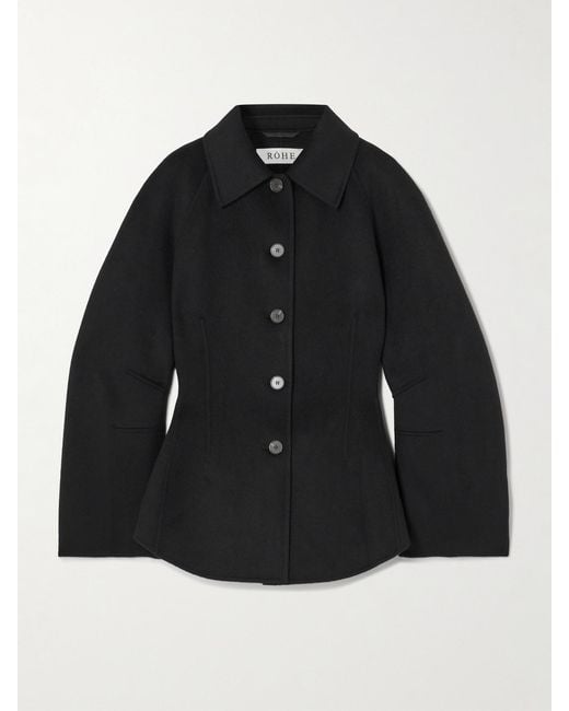 Rohe Black Wool Jacket