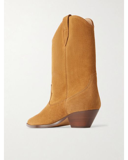 Isabel Marant Brown Duerto Suede Boots