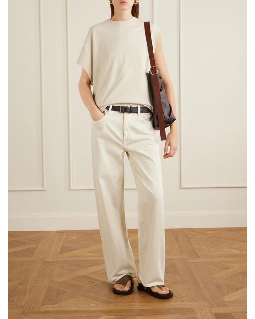 Agolde Natural Low Slung Baggy Organic Boyfriend Jeans