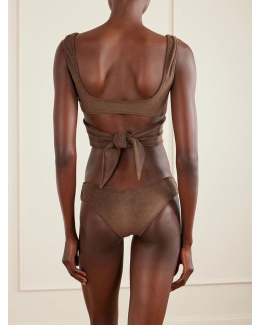 Lisa Marie Fernandez Brown Marie-Louise Terry Bikini