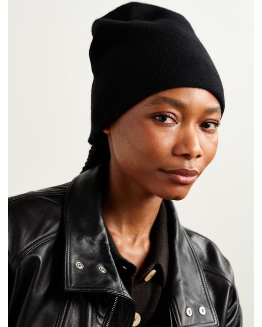 arch4 Black Clara Beanie Aus Kaschmir