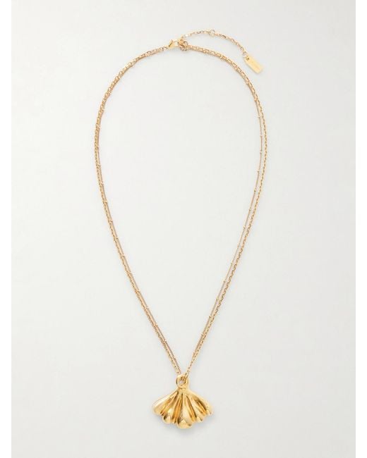 Chloé White Tone Necklace