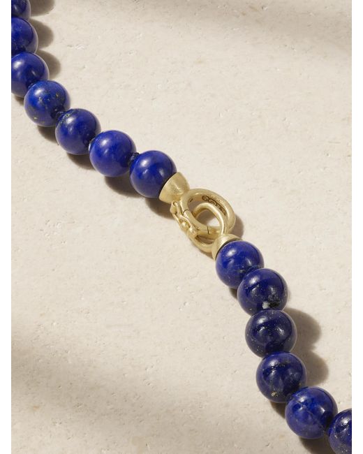 Irene Neuwirth Blue Kette Mit Lapislazuli Und Details Aus 18 Karat