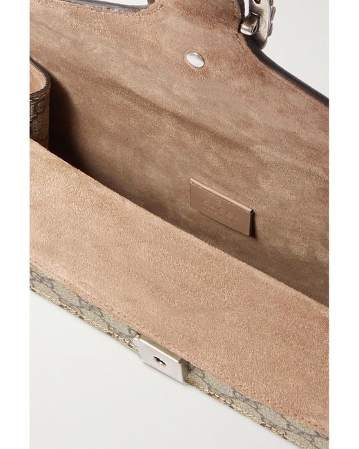 Gucci Brown Schultertasche DIONYSUS SMALL GG SUPREME