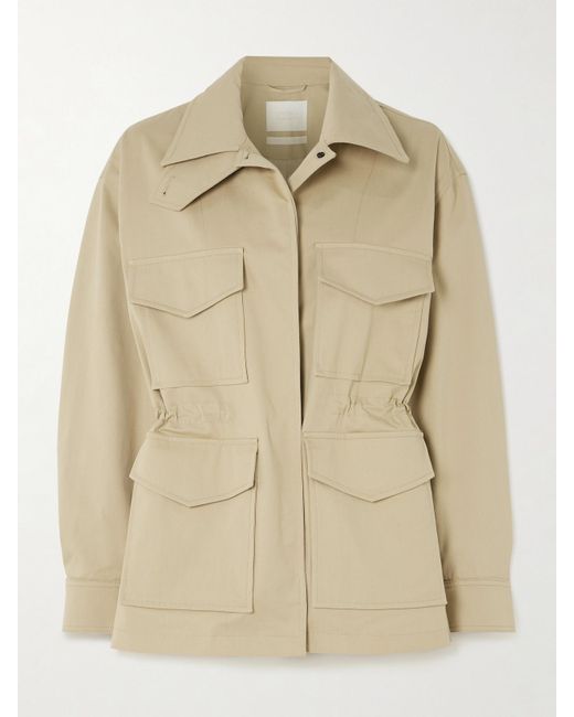 Citizens of Humanity Natural Paretti Jacke Aus Twill Aus Einer Baumwollmischung