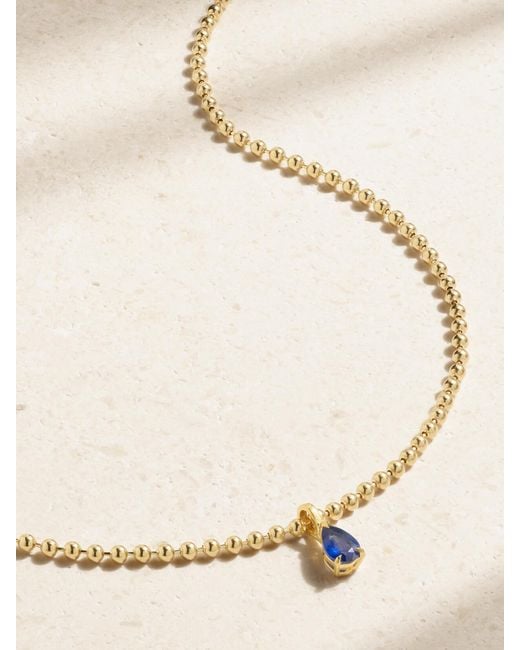 Anita Ko Natural 18-Karat Sapphire Necklace