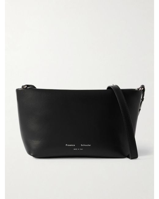 Proenza Schouler Black Bond Schultertasche Aus Leder