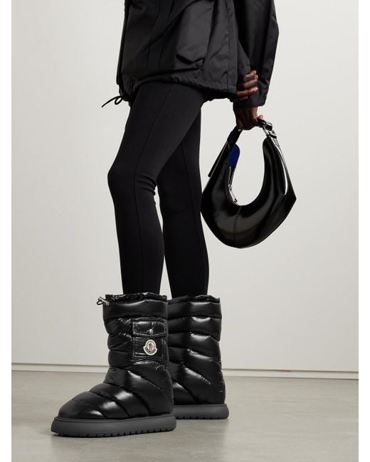Moncler Black Winter Boots