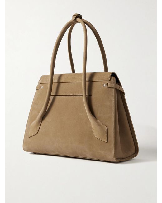Proenza Schouler Natural Tate Suede Shoulder Bag