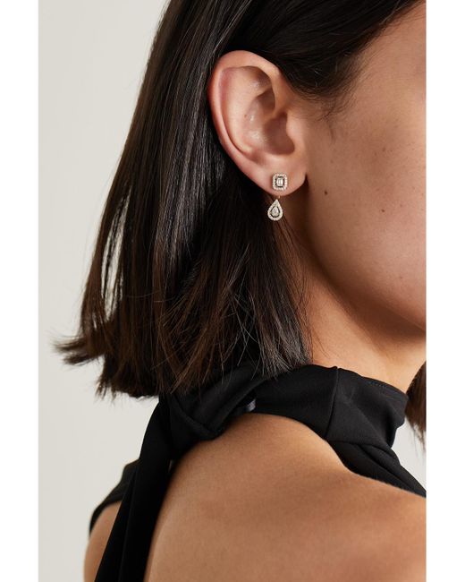 Messika Natural My Twin Toi & Moi 18-Karat Diamond Earrings