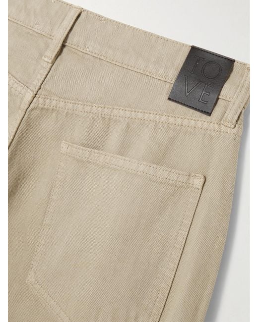 TOVE Natural Everly High-Rise Straight-Leg Organic Jeans