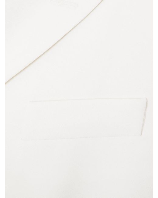 Stella McCartney White Wool Blazer