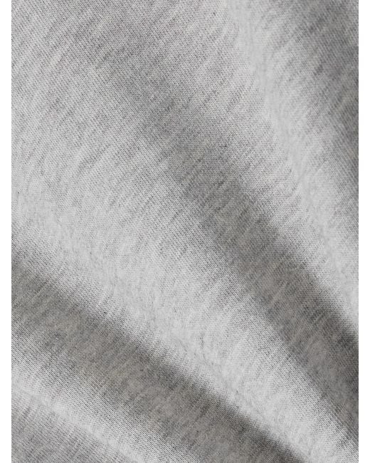 Loulou de Saison Gray Telanto Organic Supima Cotton-Jersey T-Shirt