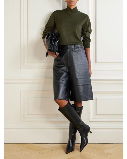 TOVE Green Detta Pullover Aus Einer Woll-Seidenmischung
