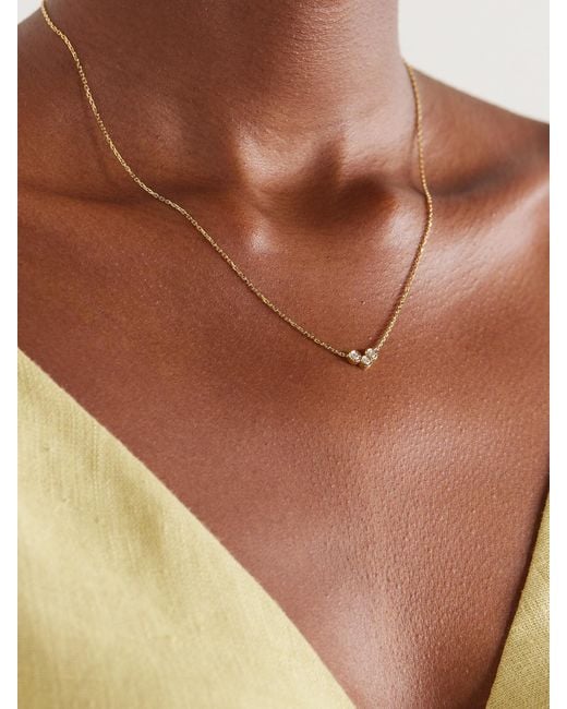 Viltier Natural Clique 18-Karat Diamond Necklace