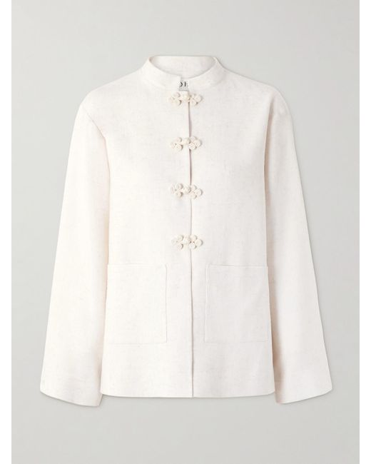 Rohe White Woven Jacket