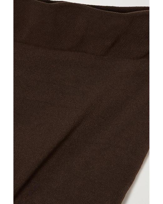 Skims Brown Seamless Sculpt Mid Thigh Shorts