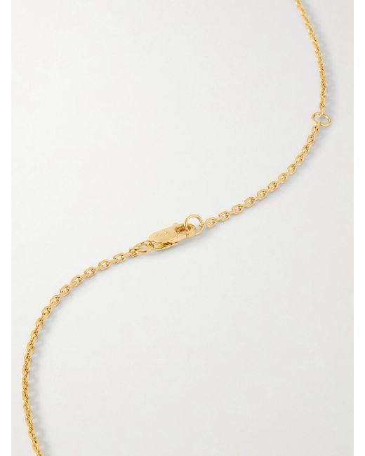 Totême  White Plated, Onyx And Swarovski Crystal Necklace