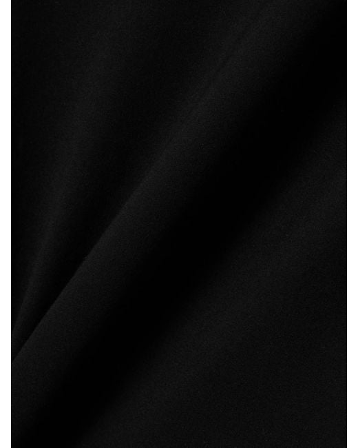 Staud Black Stern Minikleid Aus Stretch-Ponte Mit Rückenausschnitt