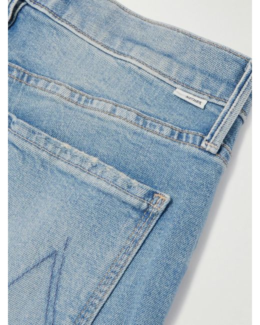 Mother Blue The Doozy Hoch Sitzende Schlagjeans Mit Recycelten Fasern