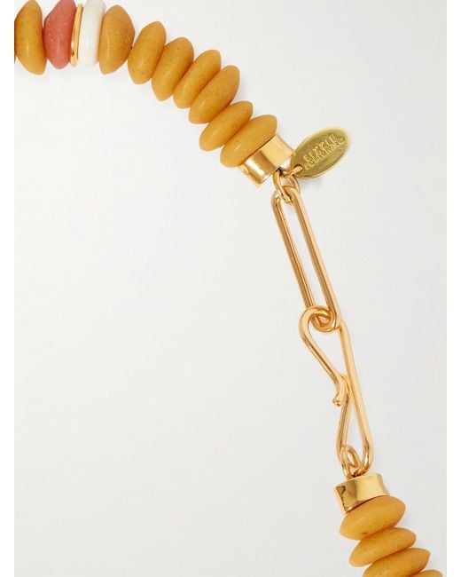 Lizzie Fortunato Metallic Laguna-Tone Beaded Necklace