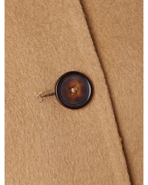 Sea Natural Astra Scarf-Detailed Hooded Wool-Felt Coat