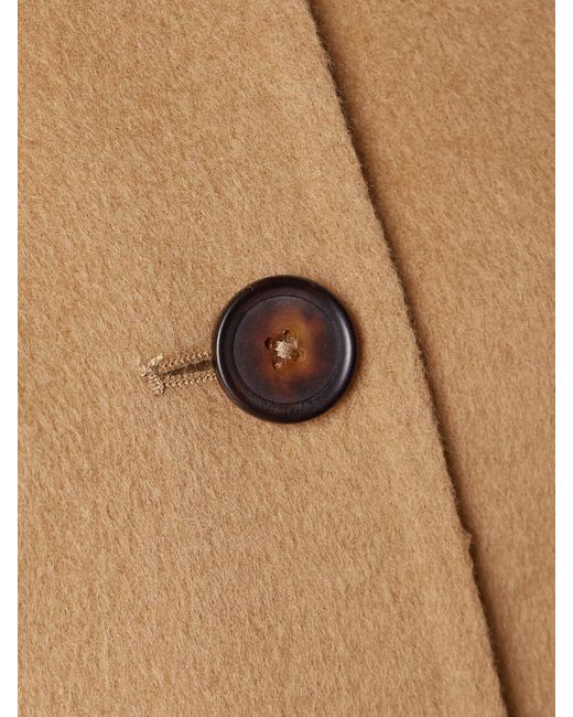 Manteau En Feutre De Laine À Capuche Et À Écharpe Astra Sea en coloris Natural