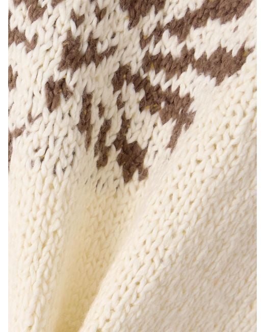 Pull En Coton Jacquard Leigh Alix Of Bohemia en coloris Natural