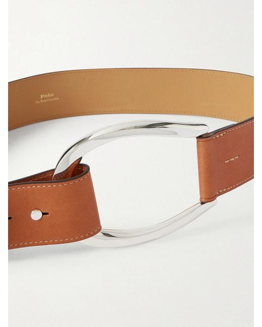 Polo Ralph Lauren Brown Leather Belt