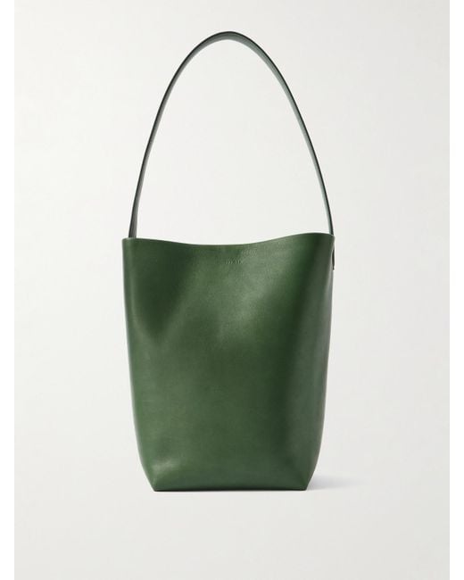 The Row Green N/S Park Mittelgroße Tote Aus Leder