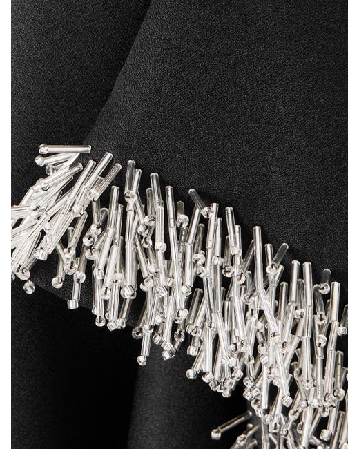 Mini-Robe En Crêpe À Ornements Darcy Jonathan Simkhai en coloris Black