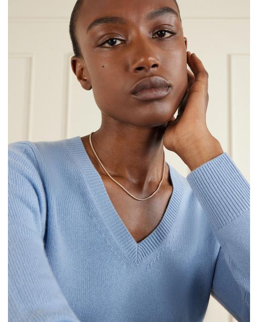 STONE AND STRAND Natural The Essential Dainty 14-Karat Diamond Tennis Necklace