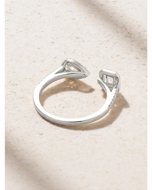 Messika Natural My Twin Toi & Moi 18-Karat Diamond Ring