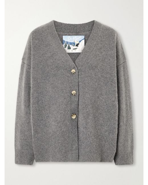 arch4 Gray Elward Cashmere Cardigan